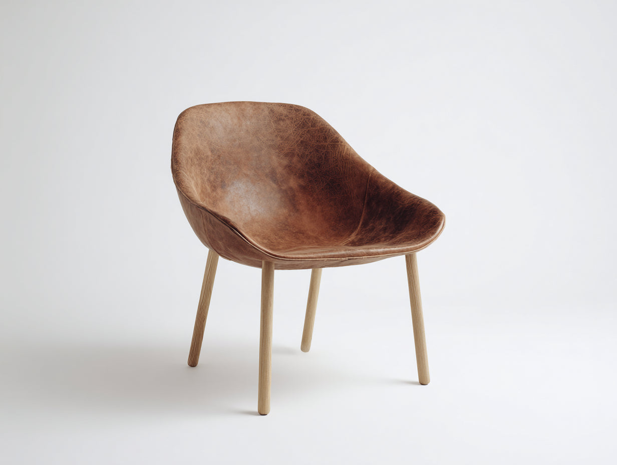Sillas de comedor madera 65x65x80 cm color marrón con asiento acolchado y diseño moderno